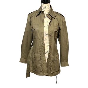 Vintage Foxland Belted Utility Jacket Women’s Small